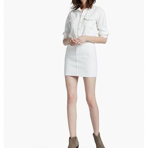 NWT Lucky Quilted Denim Skirt